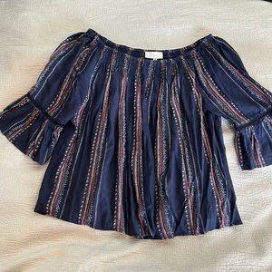 Women's Blouse Navy Size XL by Brave